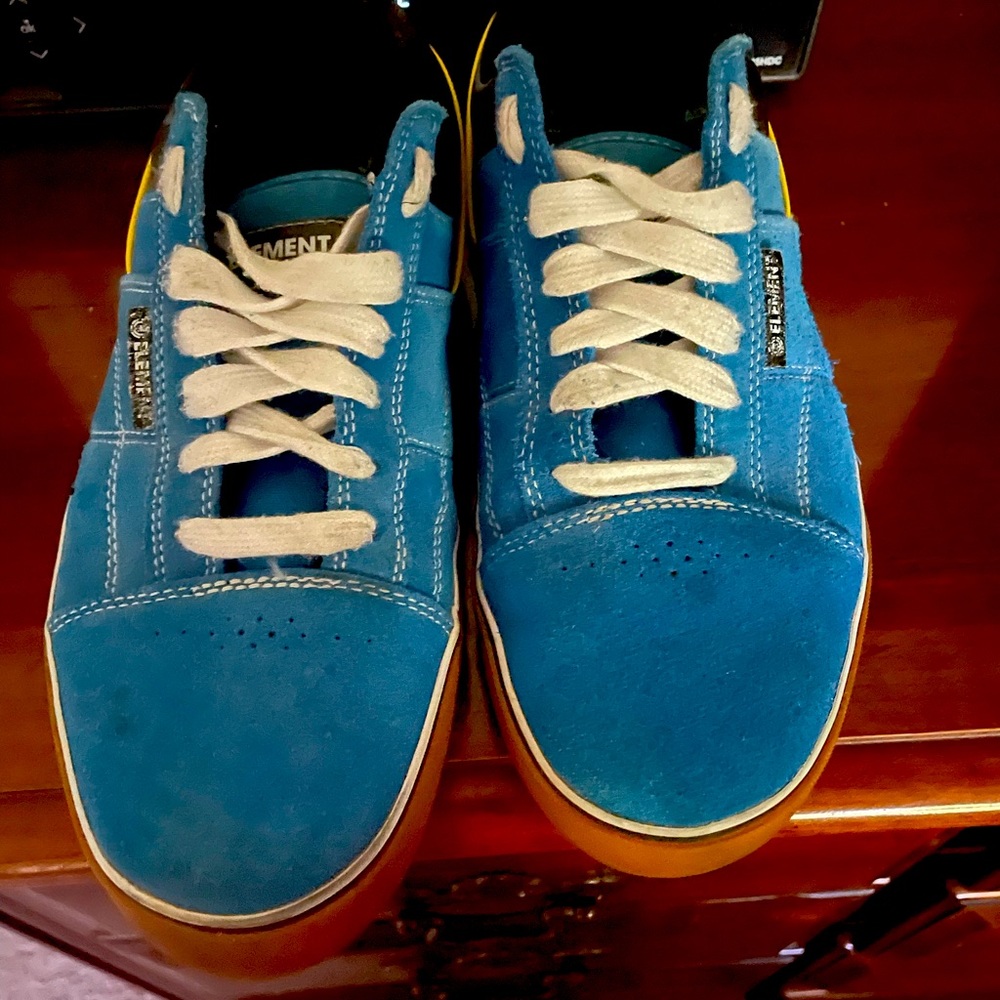 Blue Element low top shoes. Never worn